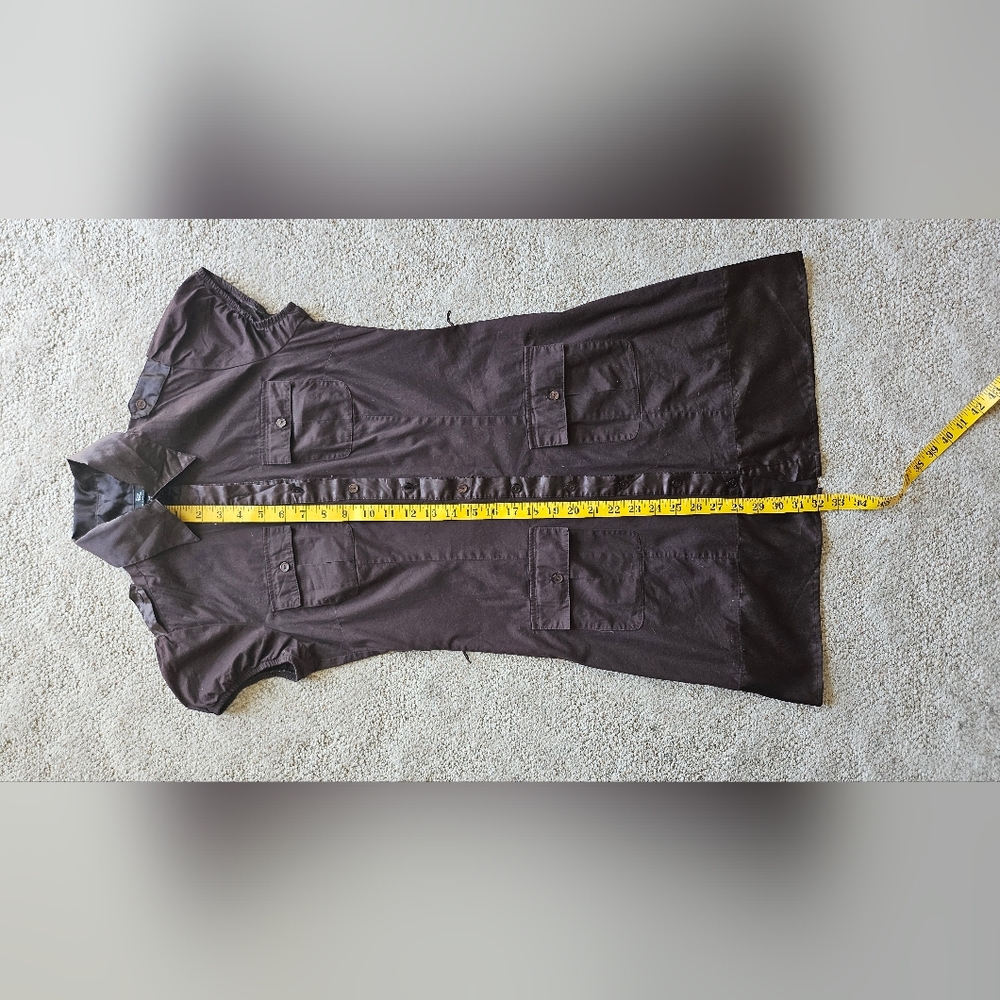 Brown Button Down Dress - Picture 5 of 10